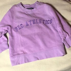 3T purple sweat shirt
